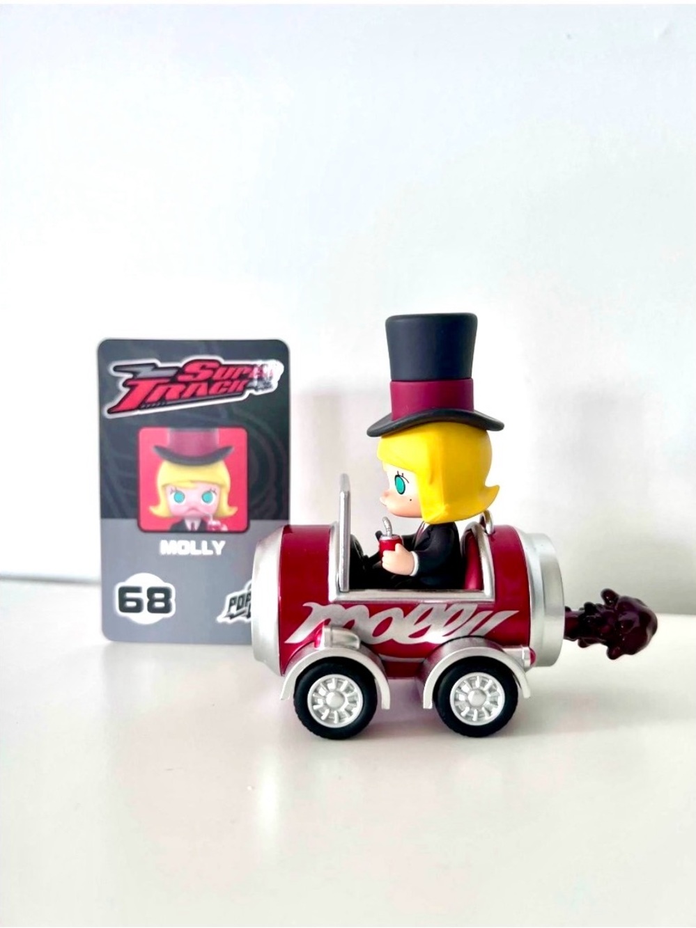 POP MART MOLLY Bubble Engine – Super Track (PopCar) Series. Discontinued.